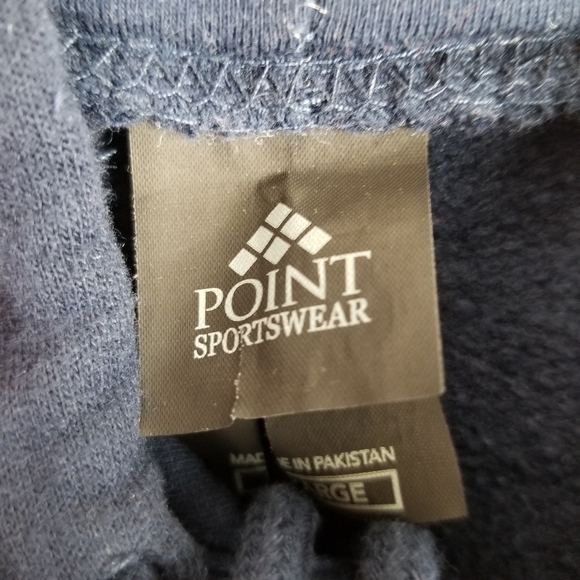 Nashville Tennessee Graphic Hoodie Sweatshirt Mens Pull Over Pockets Blue Large - Picture 8 of 12